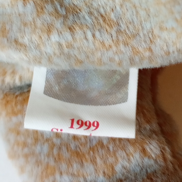 VINTAGE 1999 SIGNATURE BEAR, BEANIE BABY, WITH ERRORS RETIRED 8th Generation Tag - Picture 4 of 4